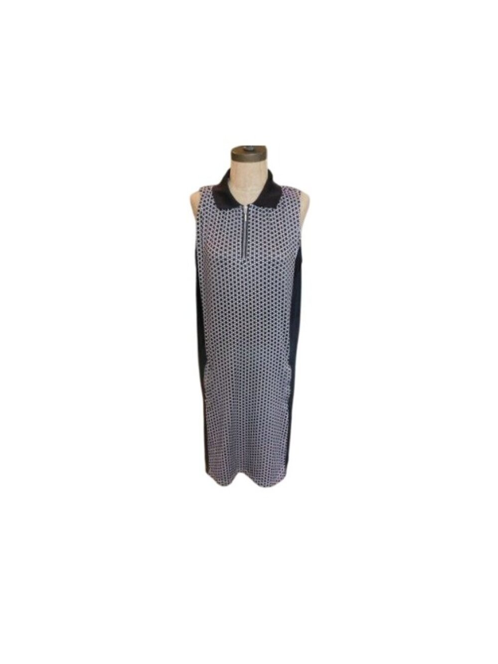 GG Blue Size L Large Luxe Sport Golf Pickleball Tennis Activewear Dress